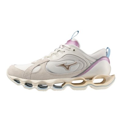 Zapatillas Mizuno WAVE Prophecy β 2 Mujer Beige / Dorados / Morados - Chile M160NIHBVC